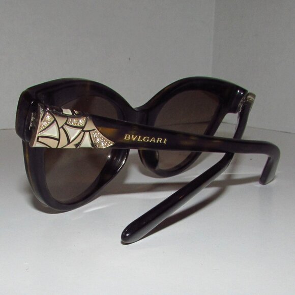 Authentic BVLGARI Sunglasses Women's Frames 8156B Made in Italy - Picture 3 of 11